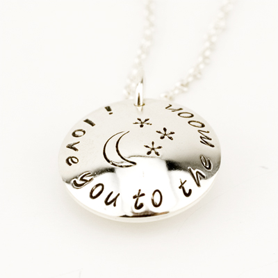 Love You to the Moon Locket